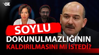 SOYLU DOKUNULMAZLIĞININ KALDIRILMASINI MI İSTEDİ [upl. by Ahtela]