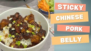 Sticky Chinese Pork Belly– Simple FamilyFriendly and Delicious [upl. by Peednas]