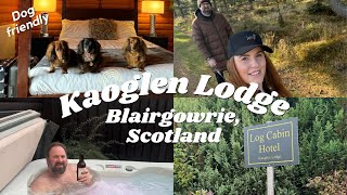 Kaoglen Lodge Blairgowrie Scotland  Dog Friendly Hotel  Our Holiday With Three Dachshunds [upl. by Hermie]