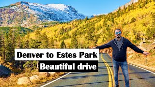 Denver to Estes Park Drive  You must visit this place in Colorado  Drive Vlog travel vlog drive [upl. by Kally]