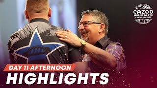 COMEBACK KINGS  Day 11 Afternoon Highlights  202223 Cazoo World Darts Championship [upl. by Evey444]