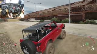 Ford Bronco Barrett Jackson Editon Offroad Forza Horizon 4 Logitech g29 gameplay [upl. by Ayote]