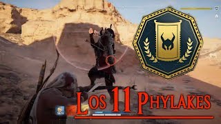 Presa de los Phylakes Mision Assassins Creed Origins Español [upl. by Ikcim]