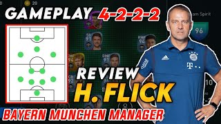 How To Play H Flick Bayern Munchen Manager Efootball Pes 2021 Mobile [upl. by Mail]