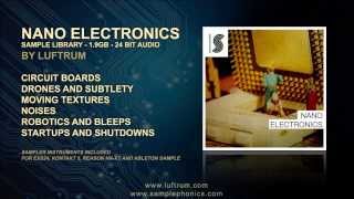 Nano Electronics  Sample Library by Luftrum [upl. by Airpac]