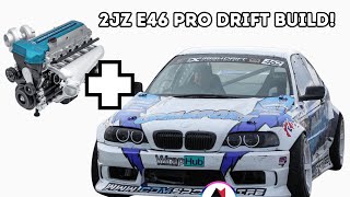 Ultimate 2JZ E46 Pro Drift Car Build  Episode 1  Fabrication Prep amp Build Overview [upl. by Rebekah878]