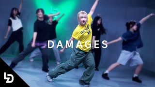 Tems  DamagesㅣChoreography by MAKE SOOINㅣ레츠댄스아카데미 산본점 [upl. by Magee299]