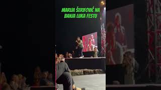 Marija Šerifović pjeva quotPukni zoroquot na Banja Luka Festu [upl. by Elleb]