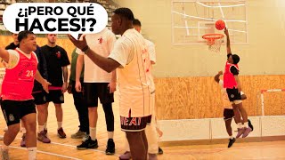 🏀 quotME LO TOMO PERSONAL CONTIGOquot Tensión Jugando Baloncesto Callejero 2v2 [upl. by Amarillas]