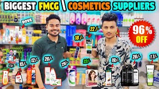 Original Branded Cosmetics Wholesale Market In Delhi  Cheapest FMCG Products wholesale market Delhi [upl. by Myranda97]