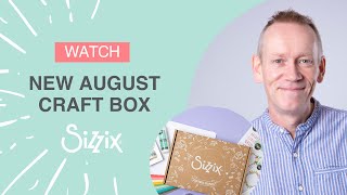 Discover the NEW August Sizzix Craft Box Journaling with designer Pete [upl. by Salmon]