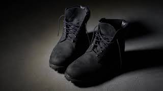 TIMBERLAND 6inch premium BOOTS black Unboxing [upl. by Etteloiv]