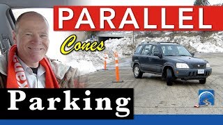 How to Parallel Park with Cones  StepbyStep Instructions [upl. by Nolham]