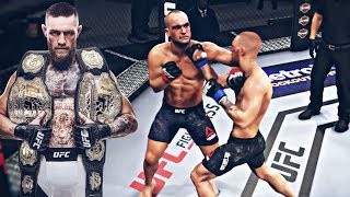 Conor McGregor vs Eddie Alvarez  RANKED  EA UFC 3 [upl. by Zingg]