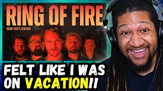 Reacting to Home Free  Ring of Fire Home Frees Version [upl. by Navaj]