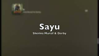 Sayu OST Petualangan Sherina 2  Sherina Munaf amp Derby Karaoke [upl. by Etnahsal]