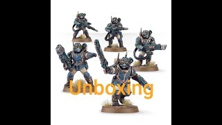 Tempestus Scions Unboxing [upl. by Llenrub]