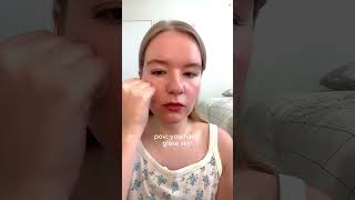 My skin is glass 😨 asmr skincareroutine glassskin viralskincare viral koreanskincare [upl. by Lanctot]