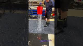 Satisfying Mini Rug Wash 🧼 rugwashing [upl. by Harod]