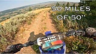 50 MILES of 50” in East Idaho Pt2  GoPro POV [upl. by Eillehs287]