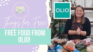 How to get Free Food  Olio Review Frugal Living [upl. by Oflodur]