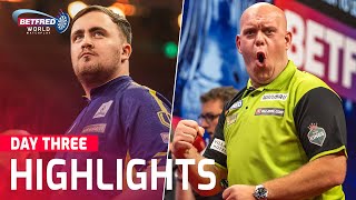 LITTLER v MVG Day Three Highlights  2024 Betfred World Matchplay [upl. by Enelrihs]