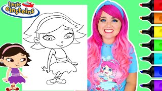 Coloring Little Einsteins June Coloring Page  Caliart Markers [upl. by Retepnhoj]