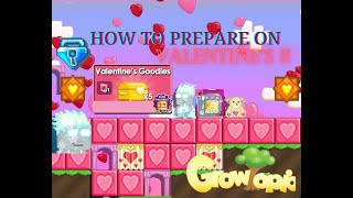 Growtopia  How To Prepare Valentines 2024 🤑  GROWTOPIA 2024 [upl. by Schafer]