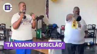 Pericles mostra foco em vida fitness e ganha apoio de famosos Ta voando [upl. by Judenberg]