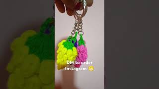 Keychain crochet 🧶 DM to order Instagram [upl. by Ruttger]