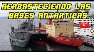 Reaprovisionando las Bases Antárticas una explicación detallada de como se hace Armada Argentina [upl. by Yrallih]