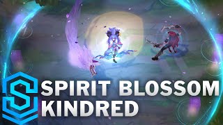 Spirit Blossom Kindred Skin Spotlight  League of Legends [upl. by Sneed]