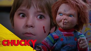 Andy Barclay vs Chucky  Chucky Official [upl. by Arlena]