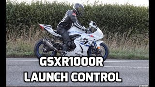 How to use 2018 Suzuki GSXR1000r Launch Control [upl. by Orlosky]