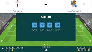 CELTA VIGO VS REAL SOCIEDAD  QUARTERFINAL  COPA DEL REY 2024  1ST QUARTERFINAL LIVE MATCH [upl. by Ries]