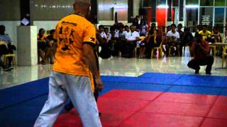 Fight Night NCCCMall Davao Byron vs Reggie exhibition [upl. by Ahsito]