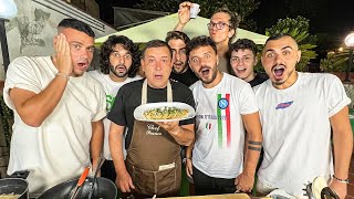 Ho CUCINATO SPAGHETTI AGLIO OLIO e PEPERONCINO per il NAPOLI YouTube [upl. by Mylo]