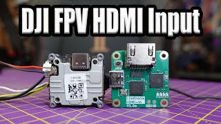 HDMI Input For DJI Digital FPV  Cinetronix Did It [upl. by Eniamsaj47]