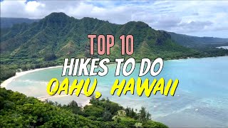 Top 10 Hikes in Oahu Hawaii [upl. by Va]