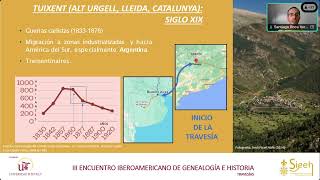 TuixentArgentina historias entrelazadas de una inmigración catalana  III Encuentro de Genealogía [upl. by Netsrik662]