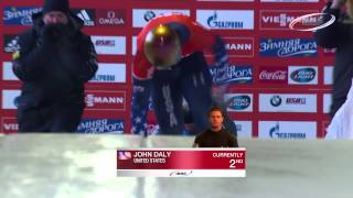 FIBT  Mens Skeleton World Cup 20132014  Lake Placid Highlights [upl. by Krutz788]