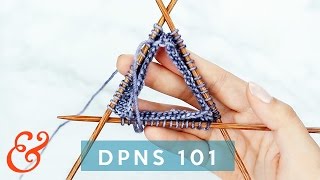 Double Pointed Needles for Beginners [upl. by Janik]