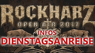 DIENSTAGSANREISE auf dem RockHarz2017  DarkSiffler [upl. by Hoon]