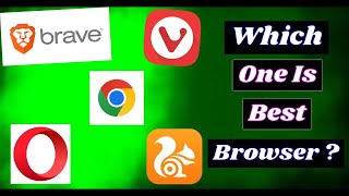 Which Web Browser Should You Use Top 5 Browsers Compared 2024 [upl. by Evangelist615]