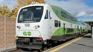 10 Cars GO 1969 Niagara Excursion  338 With 671 At Clarkson [upl. by Eseuqram327]