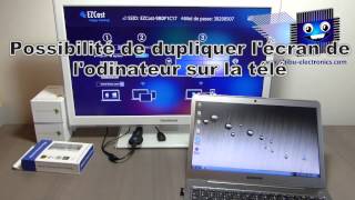 Lécran du téléphone sur la TV  Clé HDMI EZCast  Chromecast [upl. by Dubenko881]