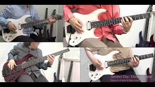 Another Day  Dream Theater  Howu Li Guitar and Bass Cover [upl. by Nosnarb]