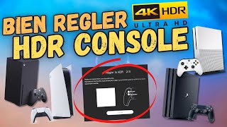 HDR Comment bien la régler sur Console PS5 et PS4 [upl. by Oberheim]