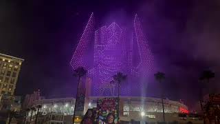 Galactus at SDCC 2024 Drone Show Fantastic Four [upl. by Amathist]