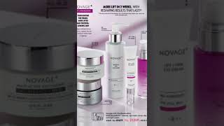 NOVAGE LIFT FIRM ROUTINE RICH oriflame skincare yt youtubeshorts oriflameproducts [upl. by Kaasi]